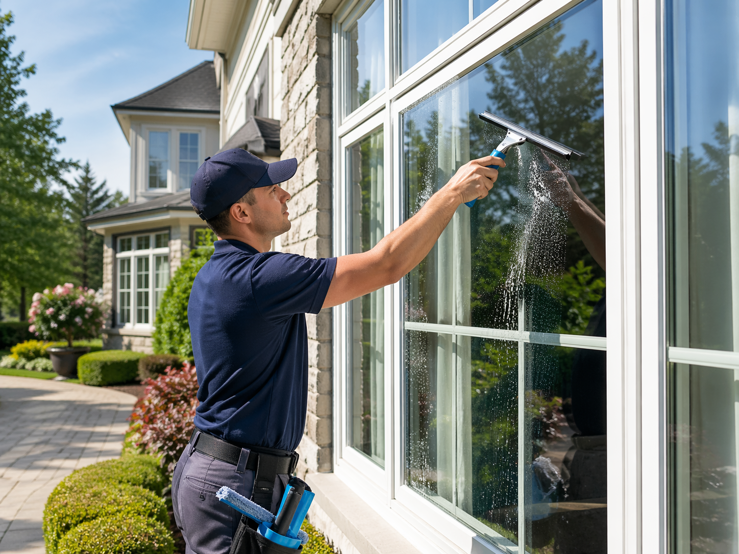 Window cleaning Park City exterior glass cleaning for residential and commercial properties