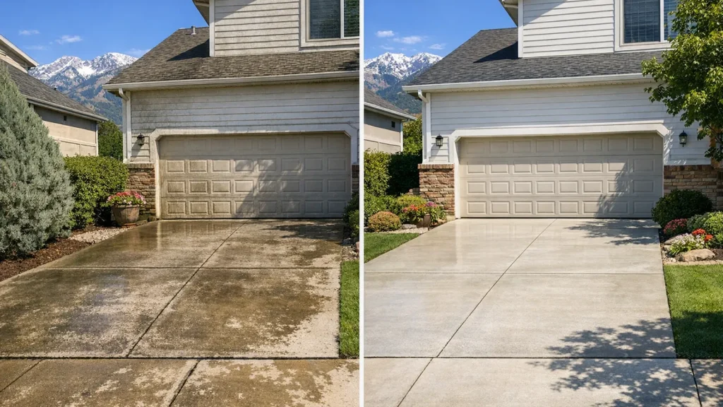 driveway power washing sandy