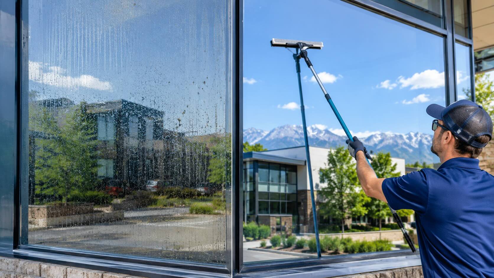 salt lake city window washing service for homes storefronts and commercial buildings