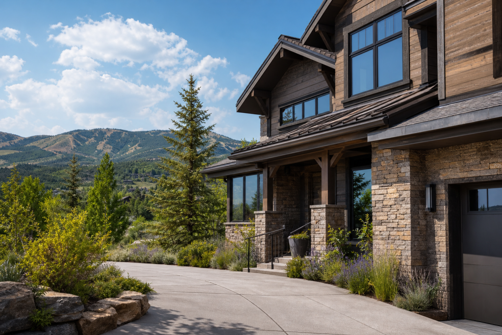 professional soft washing in Park City Utah by Rolling Suds