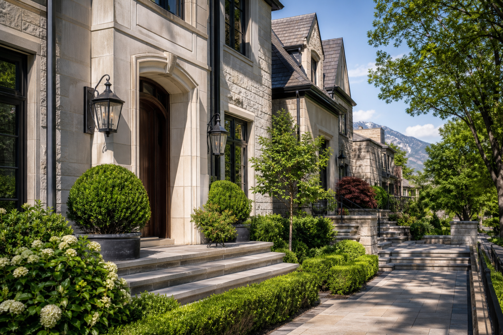 professional exterior window cleaning in Salt Lake City Utah by Rolling Suds